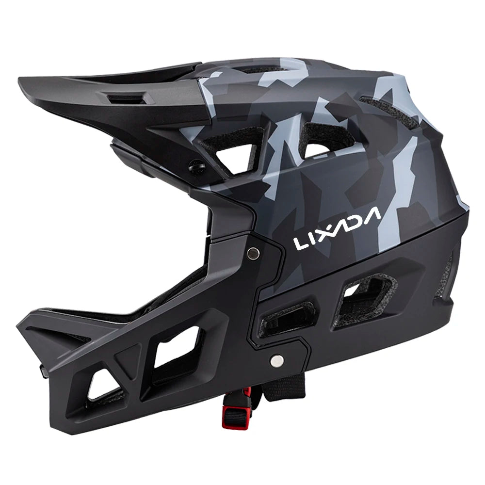 Capacete integral LIXADA - Downhill, Enduro, BTT, BMX, Trotinete Capacete integral LIXADA - Downhill, Enduro, BTT, BMX, Trotinete